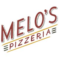 Melo's Pizza Logo