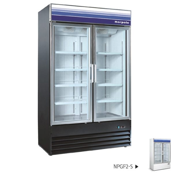 NPGF2-SB-Swing-Glass-Door-Freezer
